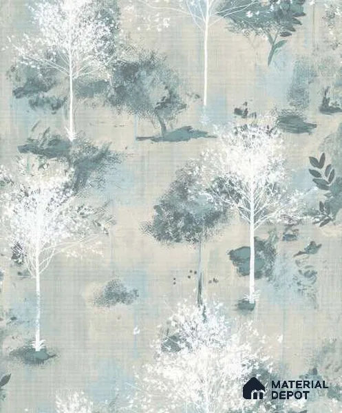 201019 10 Meter x 21 Inches White Colour Exotic Wallpaper - 57 Sq. Ft. | Minimum 15% wastage during installation