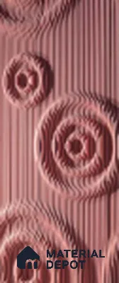 Duco Paintable MDF Decorative Wall Panel 3501 8 ft x 4 ft - 11 mm | Suitable for Feature Wall, TV Unit & Living Room | Width is Subjected to 5% Variation