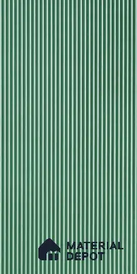 Green Plain Colour Louver PN 02927 8 ft x 4 ft HDHMR Panel - 12 mm | Suitable for Feature Wall, TV Unit & Living Room | Width is Subjected to 5% Variation