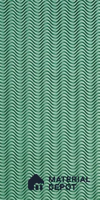 Green Patterned Decorative Wall Panel 6110 GLO (6110) 8 ft x 4 ft HDHMR Panel - 12 mm | Suitable for Feature Wall, TV Unit & Living Room | Width is Subjected to 5% Variation