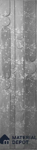 Grey Patterned Look Charcoal Decorative Wall Panel 7904 8 ft x 2 ft - 1.5 mm | Suitable for Feature Wall, TV Unit & Living Room | Width is Subjected to 5% Variation