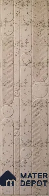 Beige Patterned Look Charcoal Decorative Wall Panel 7906 8 ft x 2 ft - 1.5 mm | Suitable for Feature Wall, TV Unit & Living Room | Width is Subjected to 5% Variation