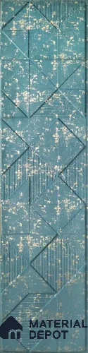 Blue Patterned Look Charcoal Decorative Wall Panel 7908 8 ft x 2 ft - 1.5 mm | Suitable for Feature Wall, TV Unit & Living Room | Width is Subjected to 5% Variation