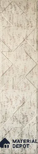 Beige Patterned Look Charcoal Decorative Wall Panel 7909 8 ft x 2 ft - 1.5 mm | Suitable for Feature Wall, TV Unit & Living Room | Width is Subjected to 5% Variation