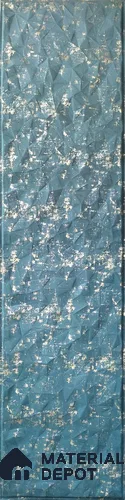 Blue Patterned Look Charcoal Decorative Wall Panel 7917 8 ft x 2 ft - 1.5 mm | Suitable for Feature Wall, TV Unit & Living Room | Width is Subjected to 5% Variation