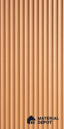 Duco Paintable MDF Decorative Wall Panel PN 02768 8 ft x 4 ft - 12 mm | Suitable for Feature Wall, TV Unit & Living Room | Width is Subjected to 5% Variation