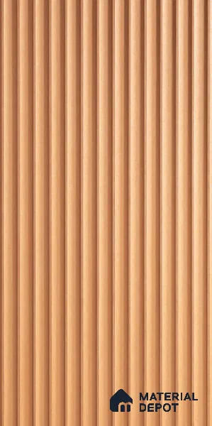 Duco Paintable MDF Decorative Wall Panel PN 02768 8 ft x 4 ft - 12 mm | Suitable for Feature Wall, TV Unit & Living Room | Width is Subjected to 5% Variation