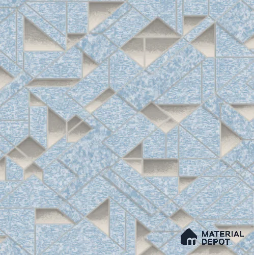 210506 | 10 Meter x 21 Inches Geometric Look Wallpaper - 57.37 Sq. Ft. | Minimum 15% wastage during installation