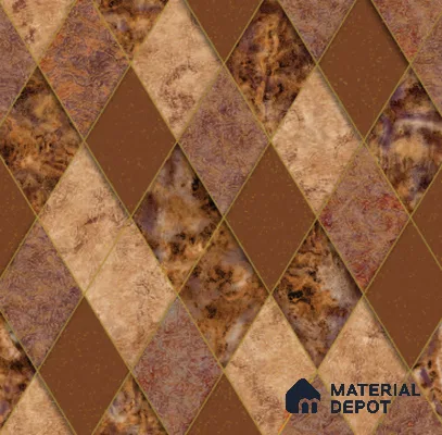 210508 | 10 Meter x 21 Inches Geometric Look Wallpaper - 57.37 Sq. Ft. | Minimum 15% wastage during installation