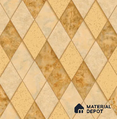 210515 | 10 Meter x 21 Inches Geometric Look Wallpaper - 57.37 Sq. Ft. | Minimum 15% wastage during installation