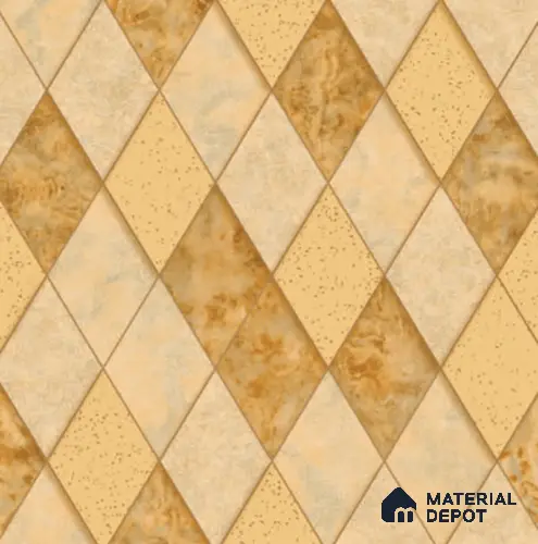 210515 | 10 Meter x 21 Inches Geometric Look Wallpaper - 57.37 Sq. Ft. | Minimum 15% wastage during installation