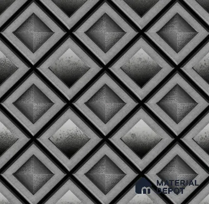 210518 | 10 Meter x 21 Inches Geometric Look Wallpaper - 57.37 Sq. Ft. | Minimum 15% wastage during installation