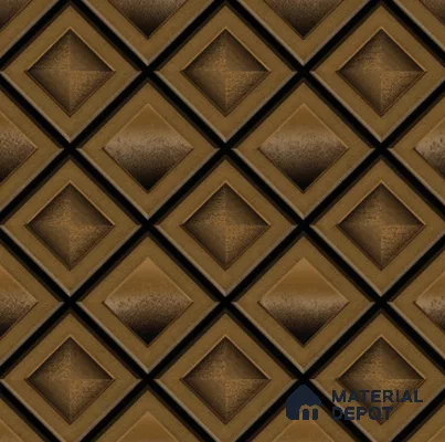 210519 | 10 Meter x 21 Inches Geometric Look Wallpaper - 57.37 Sq. Ft. | Minimum 15% wastage during installation