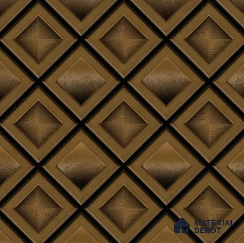 210519 | 10 Meter x 21 Inches Geometric Look Wallpaper - 57.37 Sq. Ft. | Minimum 15% wastage during installation