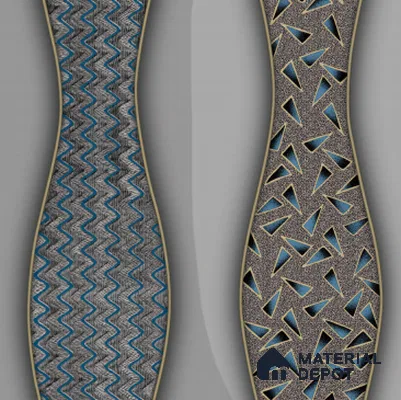 210532 | 10 Meter x 21 Inches Patterned Look Wallpaper - 57.37 Sq. Ft. | Minimum 15% wastage during installation