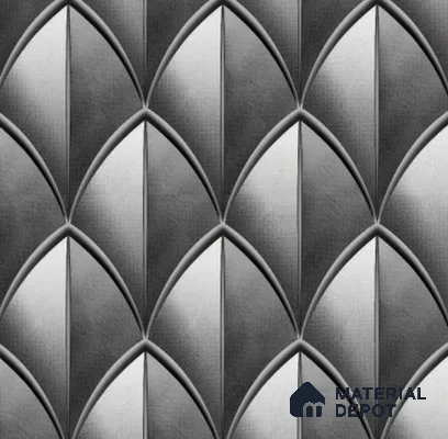 210540 | 10 Meter x 21 Inches Patterned Look Wallpaper - 57.37 Sq. Ft. | Minimum 15% wastage during installation