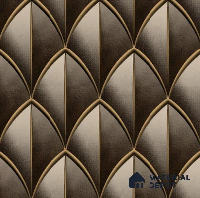 210541 | 10 Meter x 21 Inches Patterned Look Wallpaper - 57.37 Sq. Ft. | Minimum 15% wastage during installation