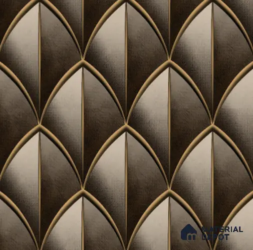 210541 | 10 Meter x 21 Inches Patterned Look Wallpaper - 57.37 Sq. Ft. | Minimum 15% wastage during installation