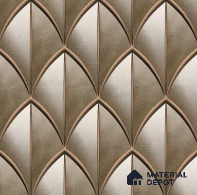 210542 | 10 Meter x 21 Inches Patterned Look Wallpaper - 57.37 Sq. Ft. | Minimum 15% wastage during installation