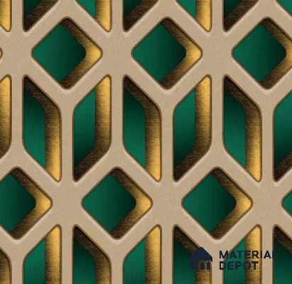 210547 | 10 Meter x 21 Inches Geometric Look Wallpaper - 57.37 Sq. Ft. | Minimum 15% wastage during installation