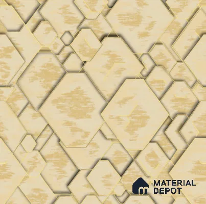 210556 | 10 Meter x 21 Inches Geometric Look Wallpaper - 57.37 Sq. Ft. | Minimum 15% wastage during installation