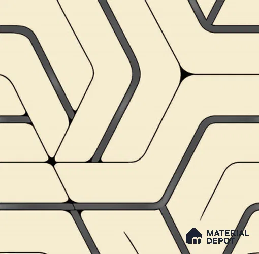 210559 | 10 Meter x 21 Inches Patterned Look Wallpaper - 57.37 Sq. Ft. | Minimum 15% wastage during installation