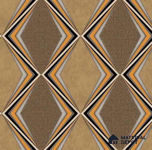 210564 | 10 Meter x 21 Inches Geometric Look Wallpaper - 57.37 Sq. Ft. | Minimum 15% wastage during installation