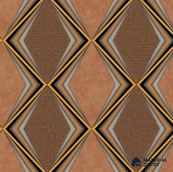 210566 | 10 Meter x 21 Inches Geometric Look Wallpaper - 57.37 Sq. Ft. | Minimum 15% wastage during installation