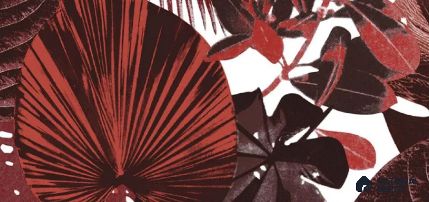 10063 | 10 Meter x 21 Inch Non Woven Tropical Look Wallpaper - 57 Sq. Ft. | Minimum 15% wastage during installation