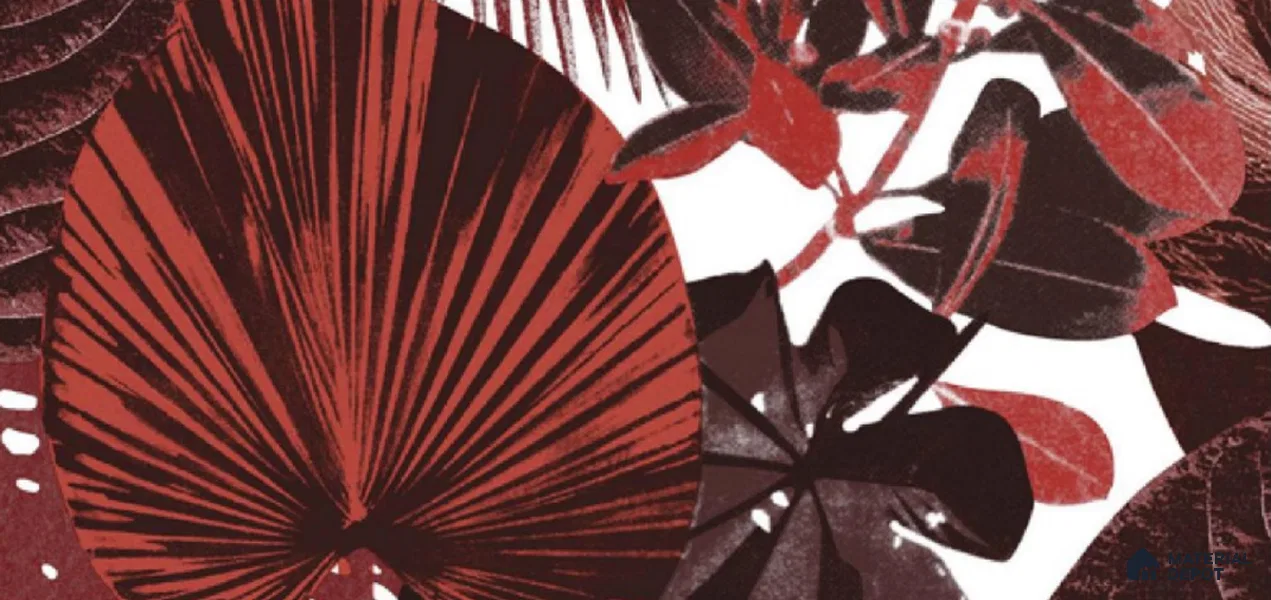 10063 | 10 Meter x 21 Inch Non Woven Tropical Look Wallpaper - 57 Sq. Ft. | Minimum 15% wastage during installation