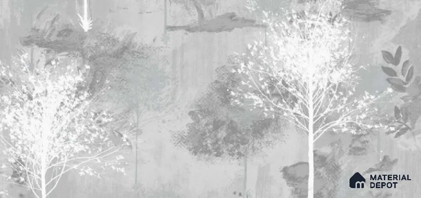 10152 | 10 Meter x 21 Inch Non Woven Nature Look Wallpaper - 57 Sq. Ft. | Minimum 15% wastage during installation