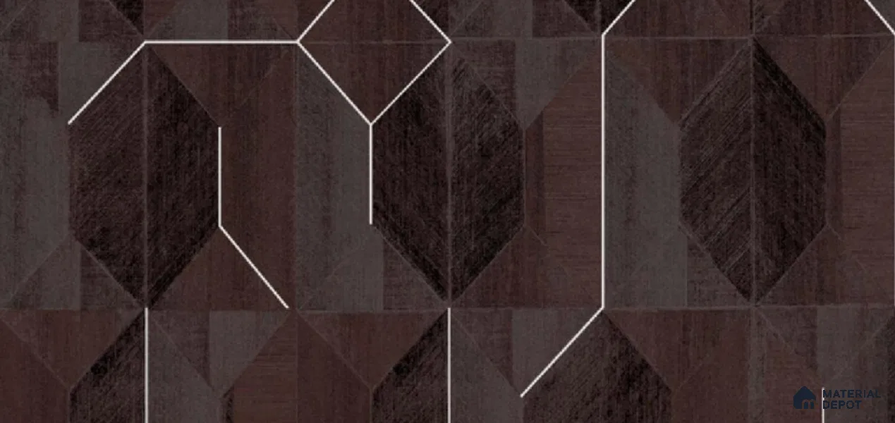 10164 | 10 Meter x 21 Inch Non Woven Geometric Look Wallpaper - 57 Sq. Ft. | Minimum 15% wastage during installation