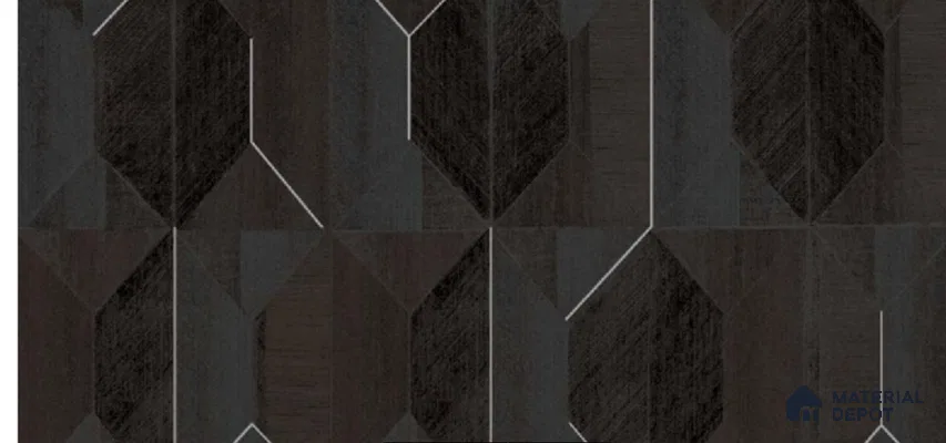 10165 | 10 Meter x 21 Inch Non Woven Geometric Look Wallpaper - 57 Sq. Ft. | Minimum 15% wastage during installation