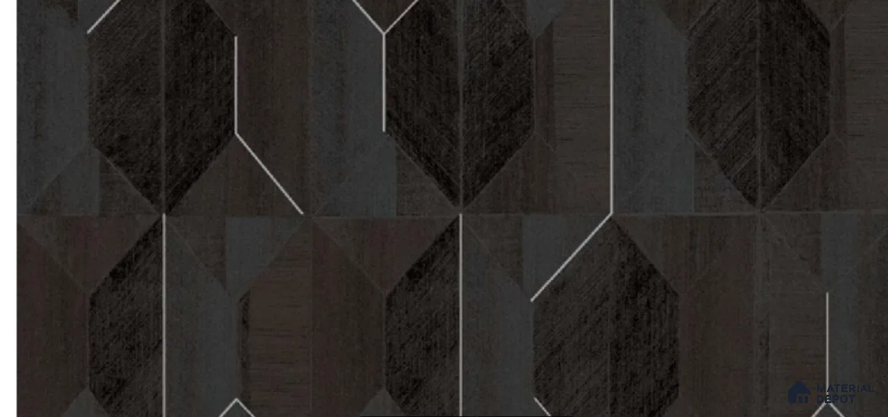 10165 | 10 Meter x 21 Inch Non Woven Geometric Look Wallpaper - 57 Sq. Ft. | Minimum 15% wastage during installation