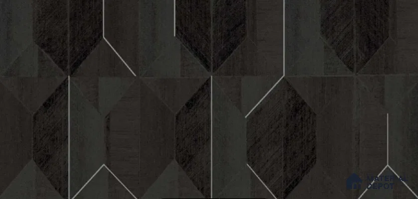 10166 | 10 Meter x 21 Inch Non Woven Geometric Look Wallpaper - 57 Sq. Ft. | Minimum 15% wastage during installation