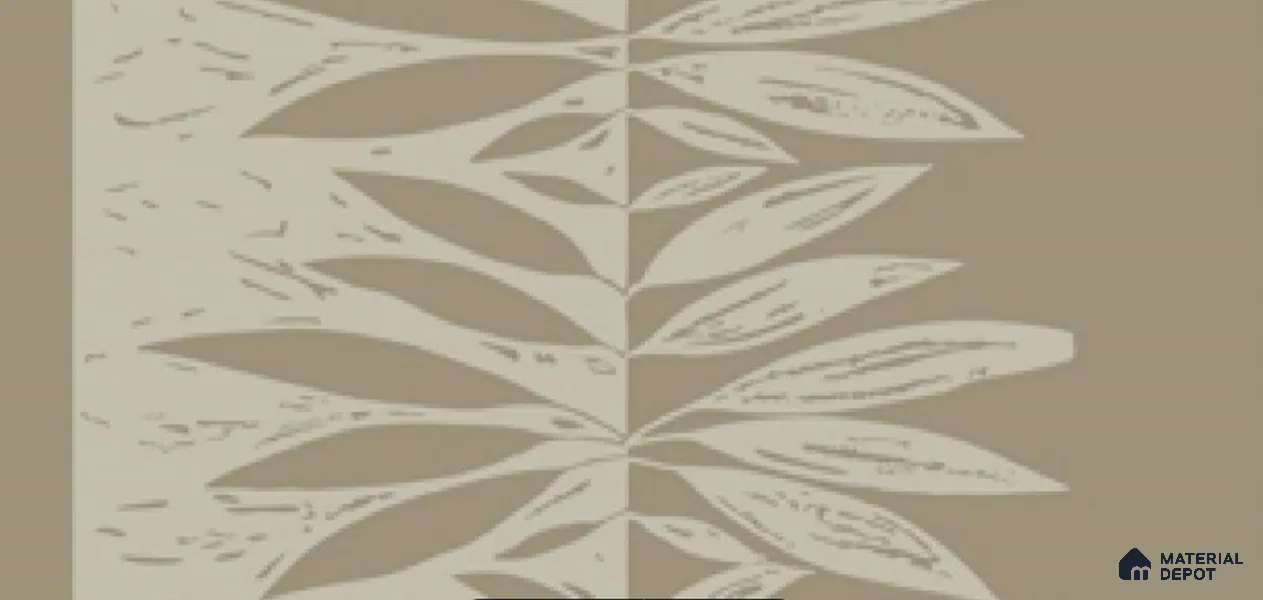 11084 | 10 Meter x 21 Inch Non Woven Florals Look Wallpaper - 57 Sq. Ft. | Minimum 15% wastage during installation