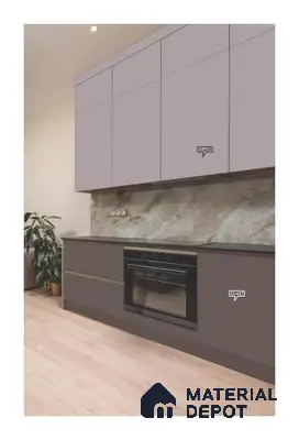 CL 407 Crystal Metallic 8 ft x 4 ft PVC Laminate - 1 mm