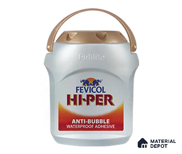 Fevicol HI-PER Anti Bubble Waterproof Adhesive - 10 Kg | Ideal For Laminate Bonding, Kitchen Cabinet
