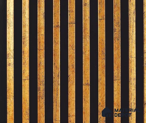Multi Colour Wooden Louver PN 06063 8 ft x 4.9 inch Charcoal Panel - 12 mm | Suitable for Feature Wall, TV Unit & Living Room | Width is Subjected to 5% Variation