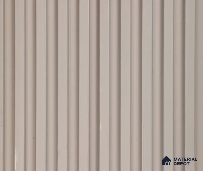 Grey Plain Colour Louver PN 06054 8 ft x 4.9 inch Charcoal Panel - 12 mm | Suitable for Feature Wall, TV Unit & Living Room | Width is Subjected to 5% Variation