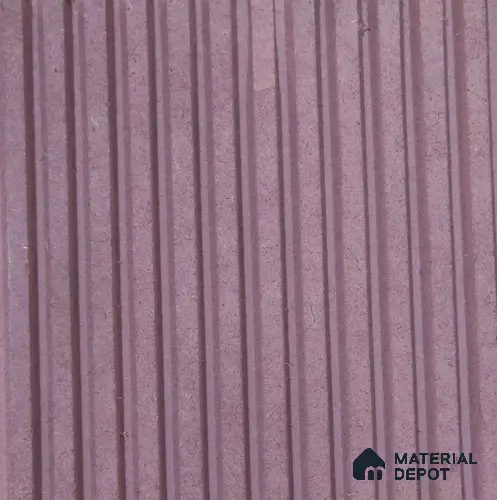 Duco Paintable 2032 MDF 8 ft 4 ft Fluted Exterior Panel - 12 mm