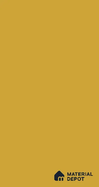 Golden Yellow Solid Colors Look LM 10991 8 ft x 4 ft Suede Finish Decorative Laminate - 1 mm | Suitable for Living Room, Kitchen, Office