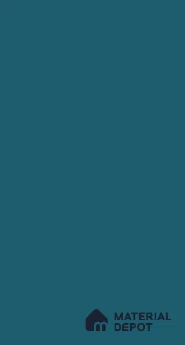Deep Teal Blue Solid Colors Look LM 01917 8 ft x 4 ft Glossy Finish Decorative Laminate - 1 mm | Suitable for Living Room, Kitchen, Office
