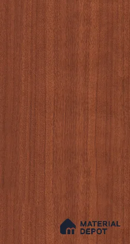 Wooden Look LM 05269 Red Sapeli 8 ft x 4 ft Texture Finish Decorative Laminate - 0.8 mm | Suitable for TV Unit, Wardrobe, Kitchen Cabinets