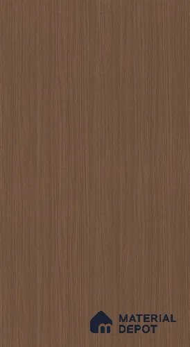 Wooden Look LM 05291 Brazillian Vertical Walnut 8 ft x 4 ft Suede Finish Decorative Laminate - 0.8 mm | Suitable for TV Unit, Wardrobe, Kitchen Cabinets