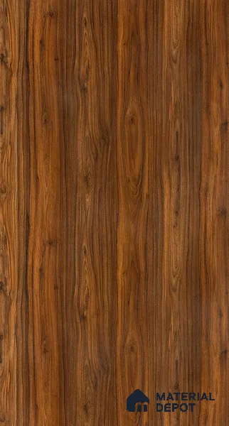 Wooden Look LM 05241 Exotic Walnut 8 ft x 4 ft Texture Finish Decorative Laminate - 0.8 mm | Suitable for TV Unit, Wardrobe, Kitchen Cabinets
