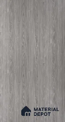 Wooden Look LM 05246 Grey Metallic Walnut 8 ft x 4 ft Texture Finish Decorative Laminate - 0.8 mm | Suitable for TV Unit, Wardrobe, Kitchen Cabinets