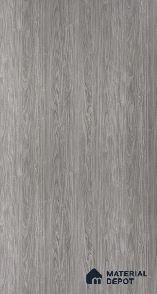 Wooden Look LM 05246 Grey Metallic Walnut 8 ft x 4 ft Texture Finish Decorative Laminate - 0.8 mm | Suitable for TV Unit, Wardrobe, Kitchen Cabinets