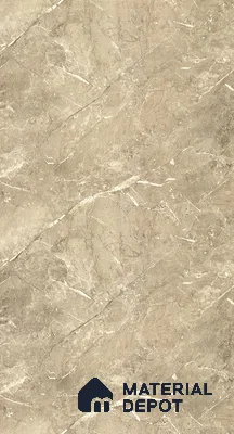 Brown Marble Look LM 05110 8 ft x 4 ft High Gloss Finish Decorative Laminate - 0.8 mm | Suitable for TV Unit, Wardrobe, Kitchen Cabinets