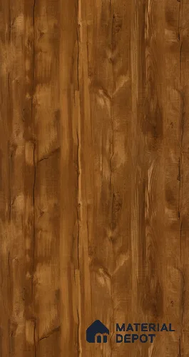 Wooden Look LM 05188 Bourbon Wood 8 ft x 4 ft Texture Finish Decorative Laminate - 0.8 mm | Suitable for TV Unit, Wardrobe, Kitchen Cabinets